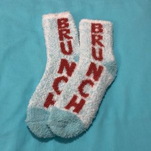 Brunch fuzzy socks